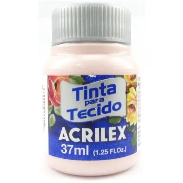 TINTA TECIDO ACRILEX ROSAS / LILAS 